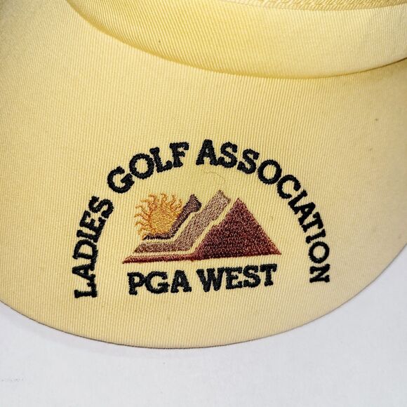 VTG Ladies Golf Association PGA West Women\'s Lace Visor Legendary Headwear EUC main image 7